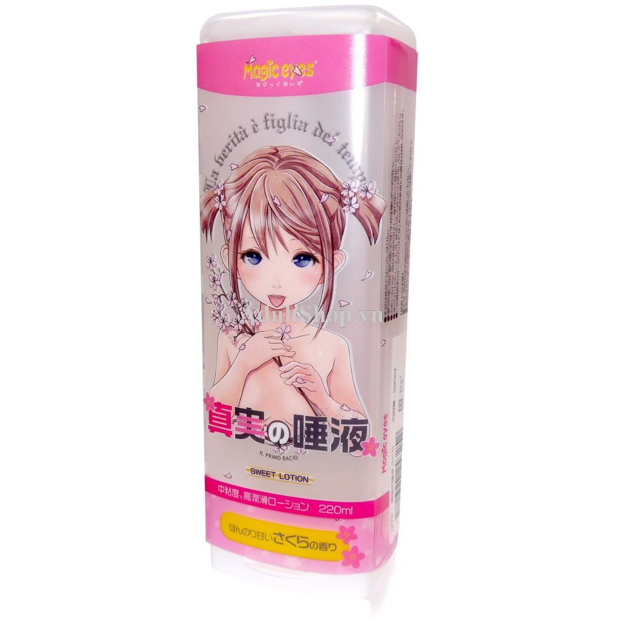 Gel Bôi Trơn Magic Eyes Sweet Lotion - hương Anh Đào