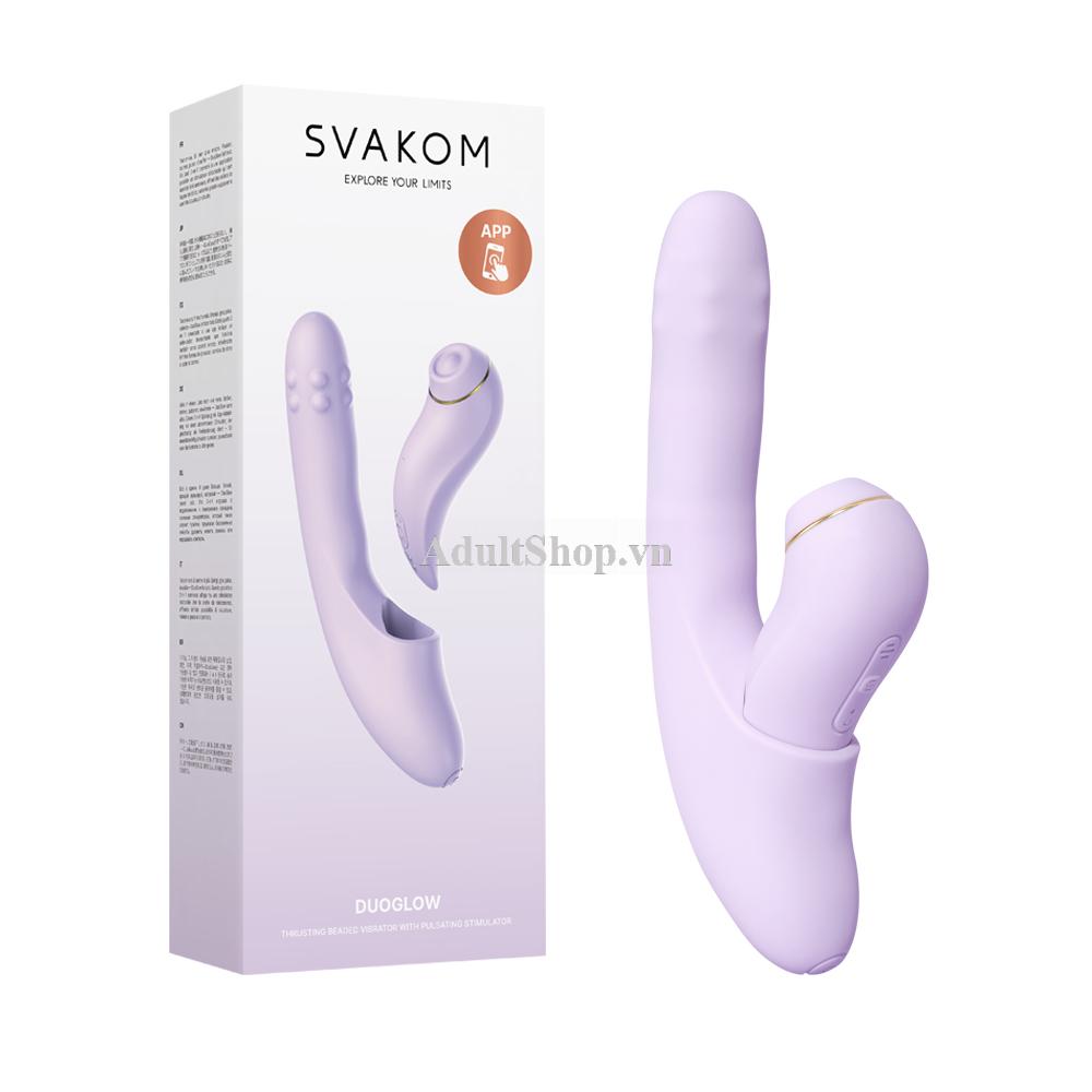 Máy rung Svakom Duoglow 2in1
