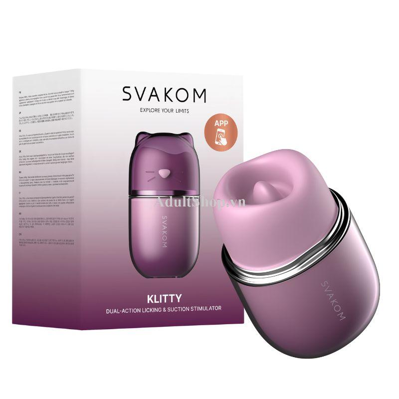 Lưỡi Liếm Svakom Klitty 3in1